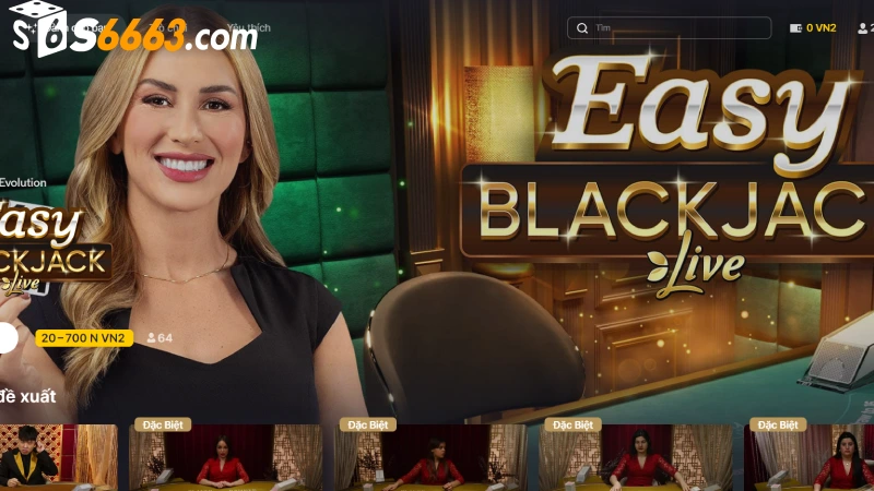 Cách cược Blackjack tại S666