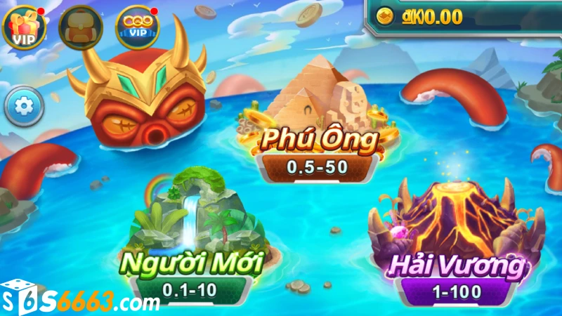 Những phòng chơi săn cá tại S666