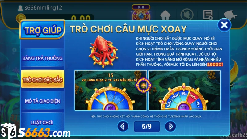 Trò chơi độc đáo mới cho thành viên S666