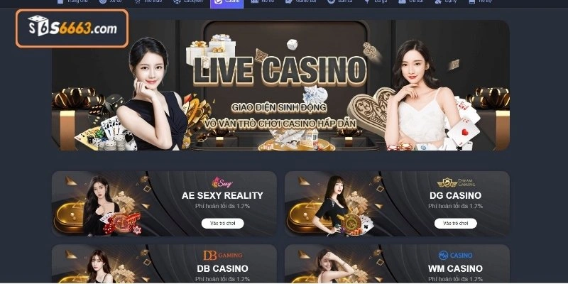 Danh mục casino live