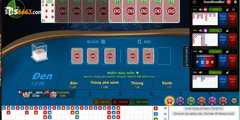 Điều khoản cá cược Poker 3 lá