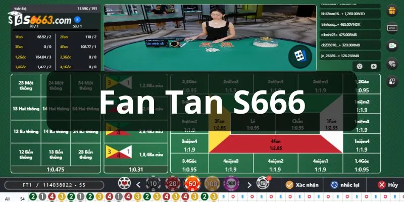 Giới thiệu game Fan Tan S666